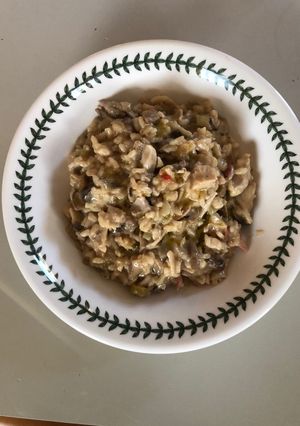 A picture of Chicken & Mushroom Risotto.