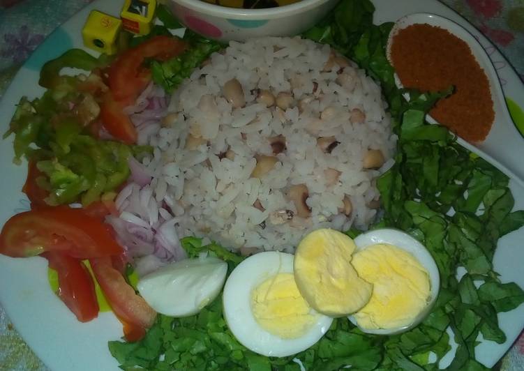 Recipe of Perfect 🍚 Rich vegetables Rice &amp; Beans (AKA Garaugarau)