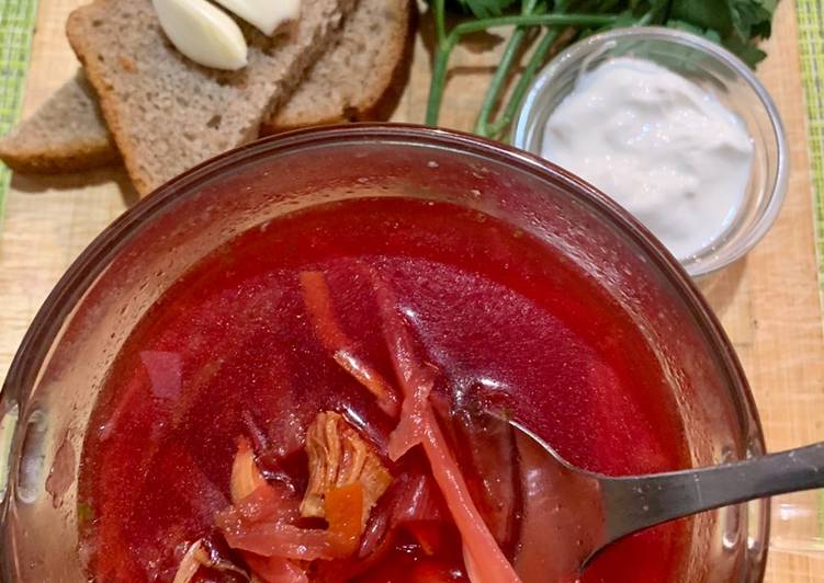 Борщ с курицей🥣