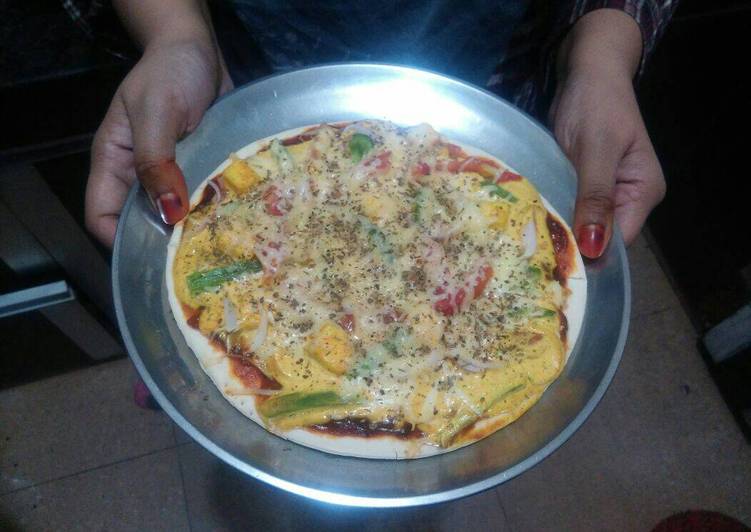Recipe of Perfect Paneer Pizza