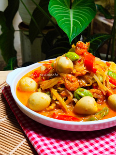 Foto resep Sayur Godog Pepaya Telur Puyuh