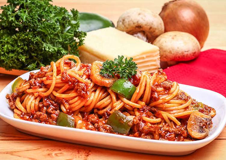 Resep Spaghetti Sapi Pedas Enak Banget