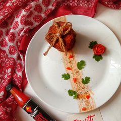 A picture of Shami kabab.