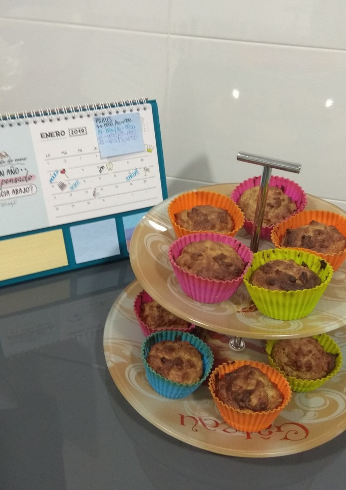 Una foto de Muffins de plátano