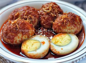 Foto resep Hintalu Masak Habang (Telur Bumbu Bali Banjar)