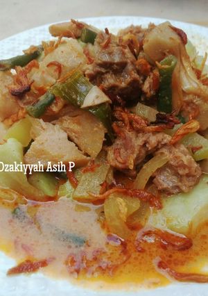 Foto resep Lontong padang