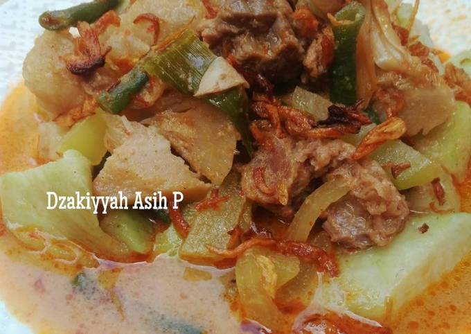 Ini dia! Resep termudah memasak Lontong padang dijamin nagih banget