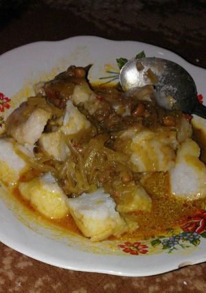 Foto resep Sayur ketupat 🍲