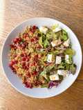 Salada de couscous com Romã
