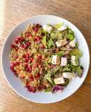 Salada de couscous com Romã