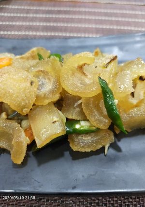 Foto resep Oseng Oseng kikil anti lengket