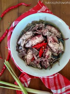Foto resep Cumi tumis hitam