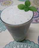Licuado de banana, pera y uvas🍌🍐🍇