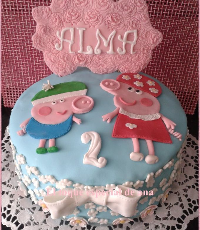 Foto principal de Tarta Alma de la peppa pig 