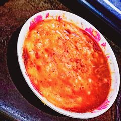 A picture of Sweet and sour matar chat.