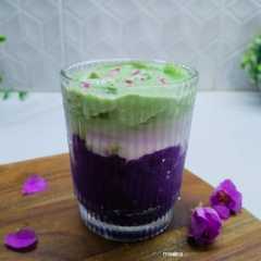 Ubi Matcha Latte-レシピのメイン写真