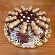 Tarta Tragabolas (con bizcocho de vainilla y ganache de chocolate)