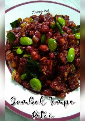 Gambar Sambal Tempe Petai