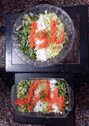 عکسی از دستور سالاد یلدایی