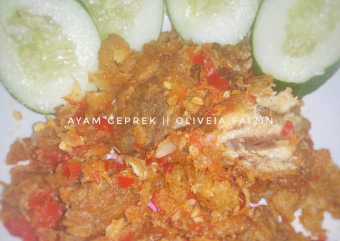 249) Ayam Geprek