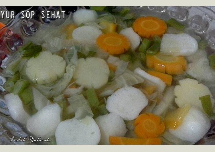 Resep Sayur sop sehat no tumis, Bikin Ngiler