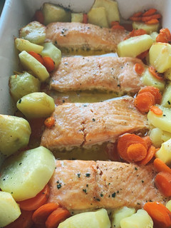 Foto de Salmão no Forno