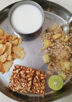 A picture of Sabudana Khichdi.