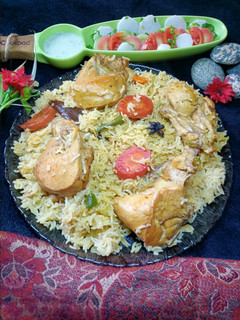 A picture of Kashmiri Pulao.