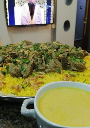 صورة لوصفة منسف