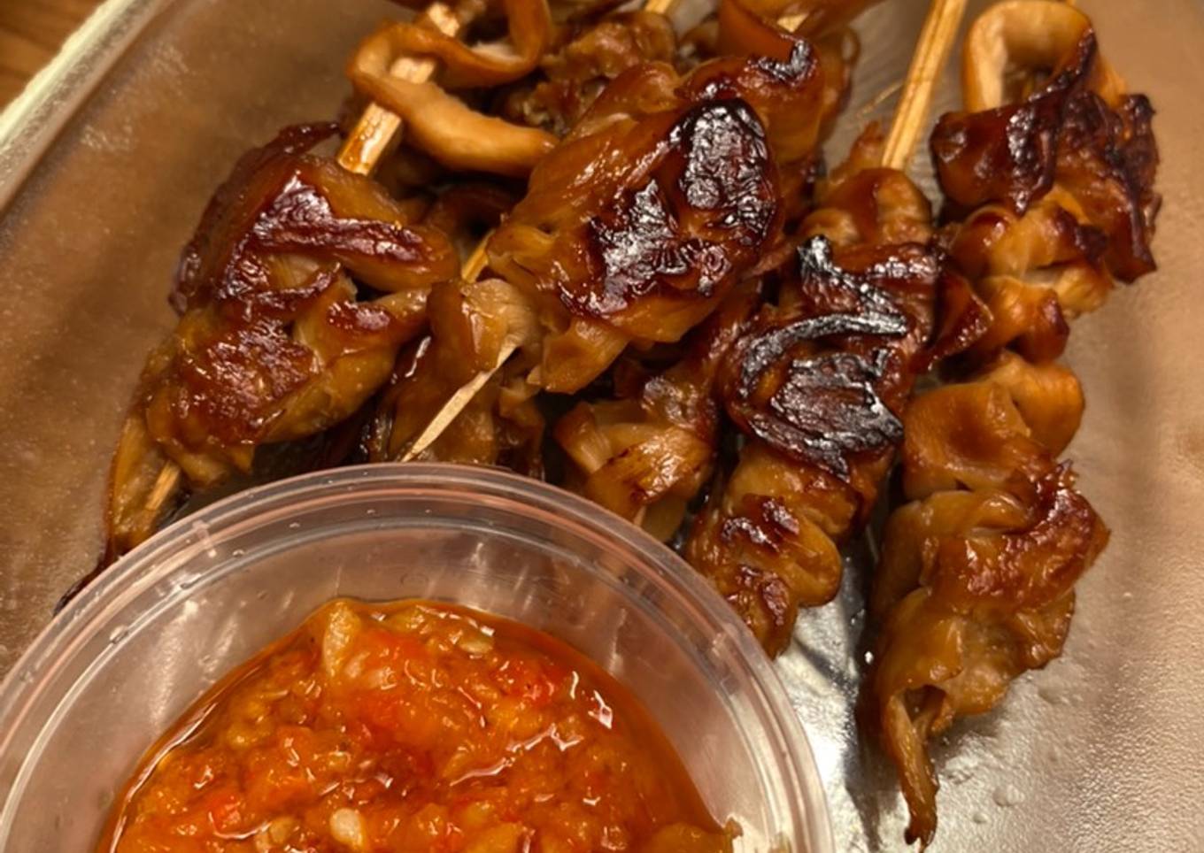 Sate taichan Vegan