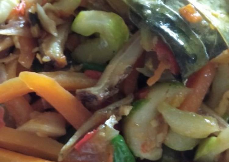 Resep: Acar pesmol timun teri wortel Enak