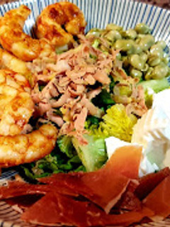 Una foto de Ensaladas con foie
