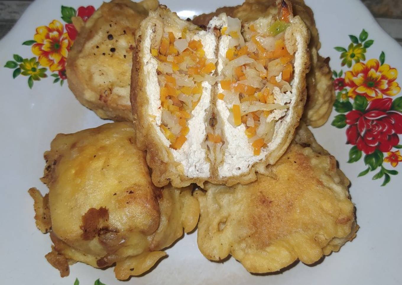 Tahu isi sayur meledak