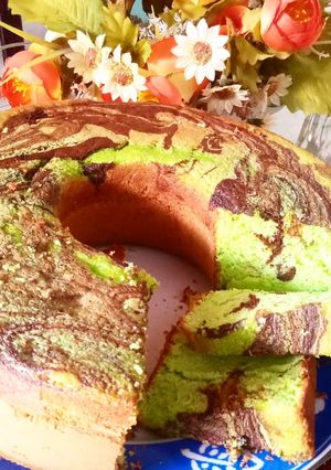 Foto resep Bolu pandan 8 telur