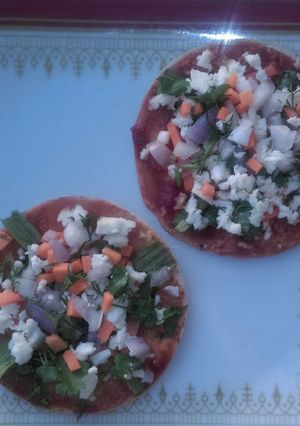 A picture of Salad roti.