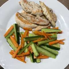 A picture of Grilled chicken breast.