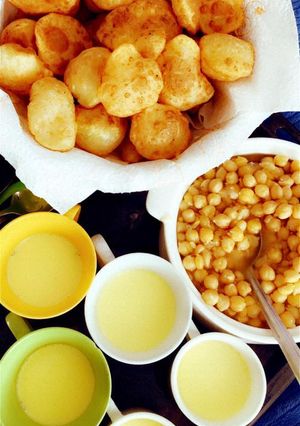 صورة لوصفة عجينة البوري مع الجبن والدنجو 😍😍