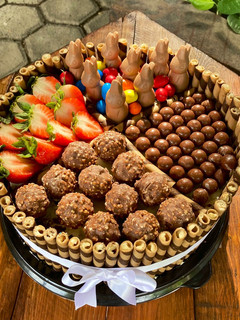 Una foto de Pastel de chocolate sin batidora