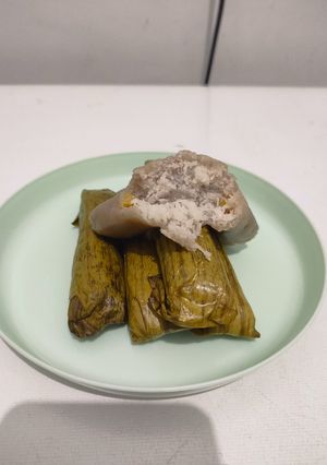 Foto resep Kue Lepat Pisang Isi Unti Kelapa dan Nangka