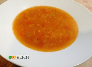 Foto principal de Sopa de tapioca con verduras