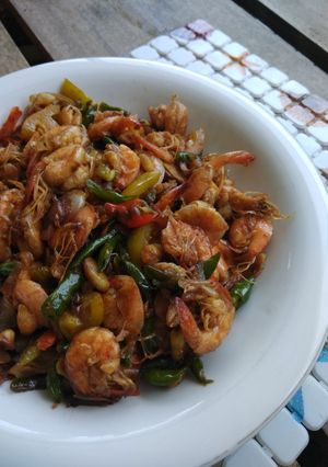 Foto resep Oseng - oseng Udang