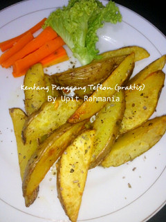 Foto resep Kentang Panggang Teflon (praktis)