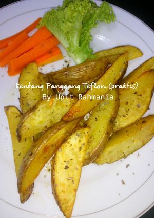 Foto resep Kentang Panggang Teflon (praktis)