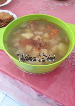 Foto resep Sup berkuah sangat enak