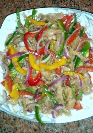 صورة لوصفة شاورما الفراخ