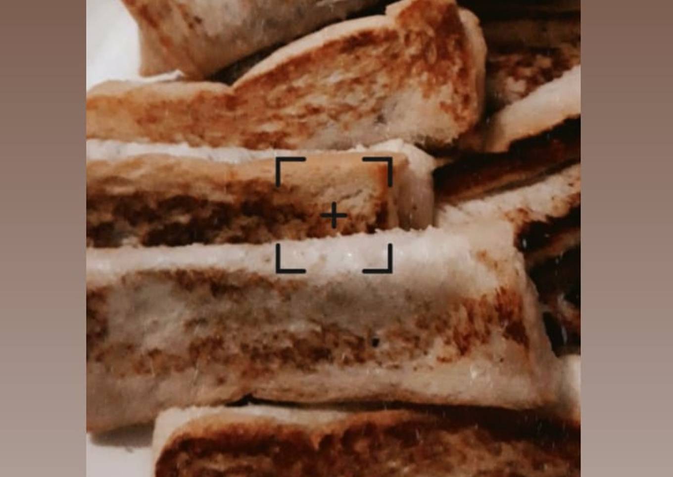 Roti Bakar Gulung 3 bahan saja