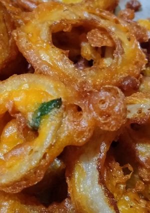 A picture of Onion crispy & crunchy pakora.