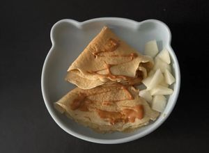 Foto principal de Crepes de avena y plátano (BLW) en Thermomix
