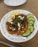 Spiced Mediterranean Beef Bowls with Herby Tomato Rice & Minted Yoghurt 🇬🇷