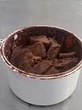 Calentar chocolate cobertura en Microondas!